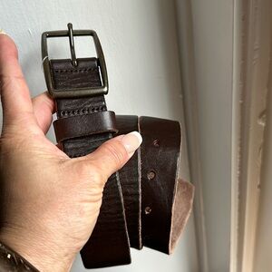 Men’s Brown Distressed Heritage Belt 32